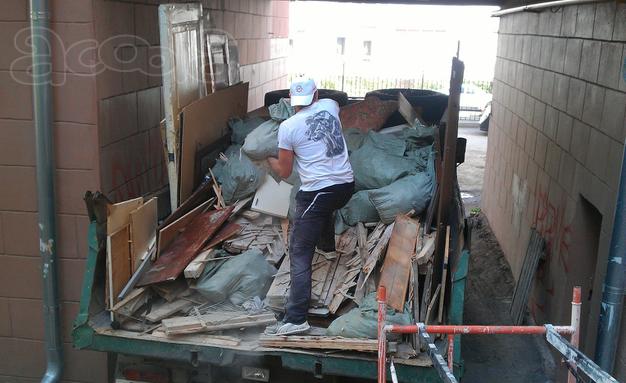 Уборка и вывоз строительного мусора