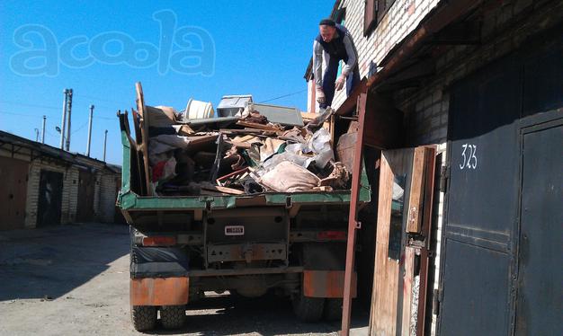 Вывоз мусора и хлама из гаража