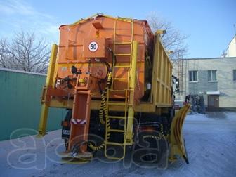 Пескосолерапределитель Шнековый на Маз / Камаз (15 т.)