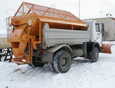 Пескоразбрасыватель для установки на а/м МАЗ