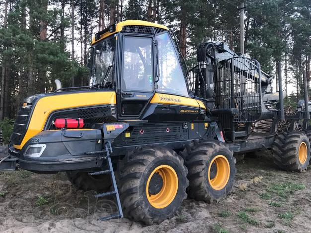 Лесной комплекс Ponsse Buffalo 8W и Харевестер Ergo 6W